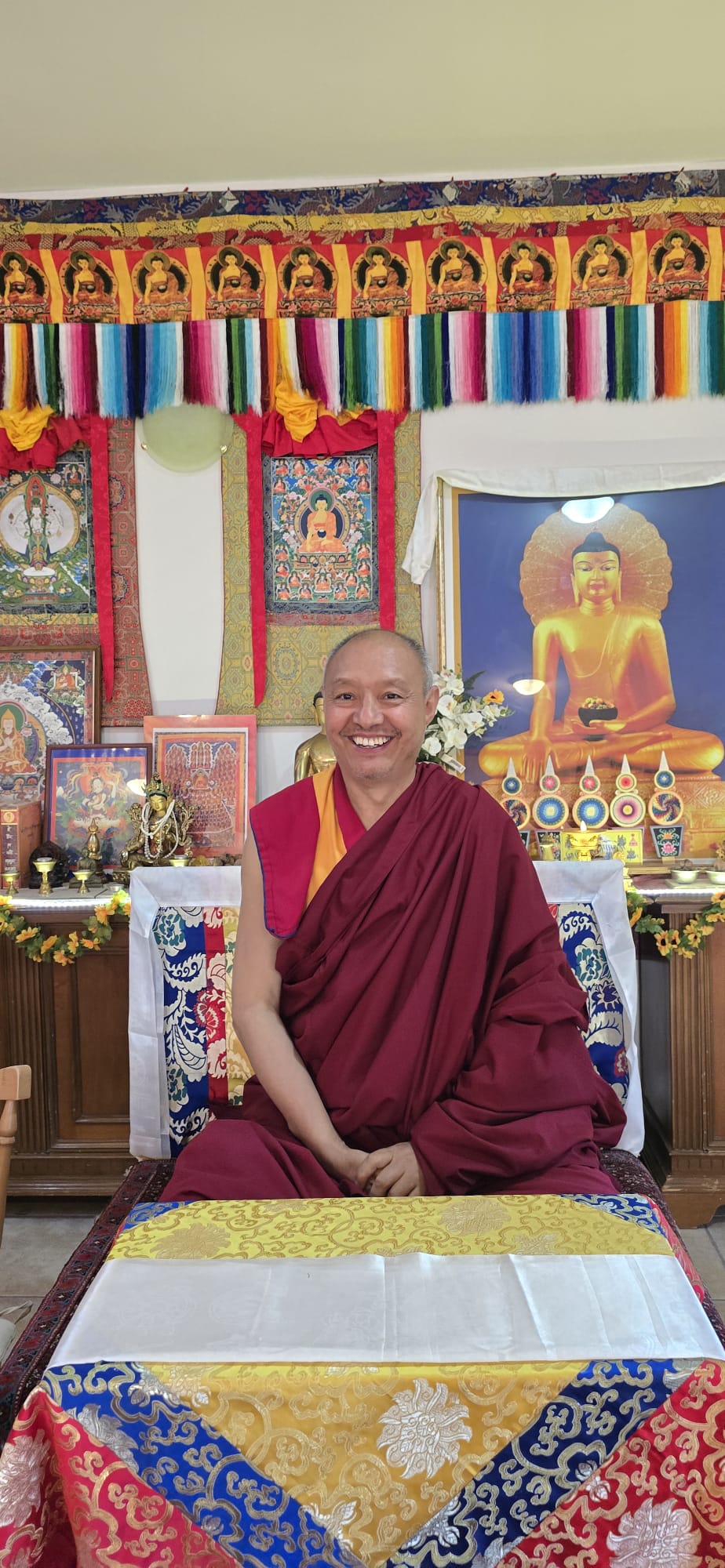 Ghesce Soepa Mestro residente del Centro studi di Buddhismo tibetano